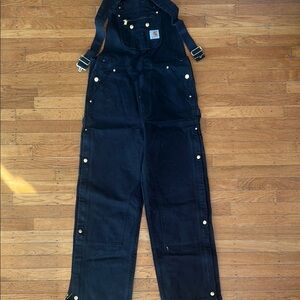 Carhartt Black Bib Overalls